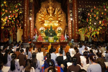 NGÀY ĐẦU KHOÁ TU SINH VIÊN ĐƯỜNG VỀ NÚI TẢN