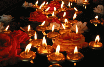 Lung linh đêm hội hoa đăng tại chùa Khai Nguyên