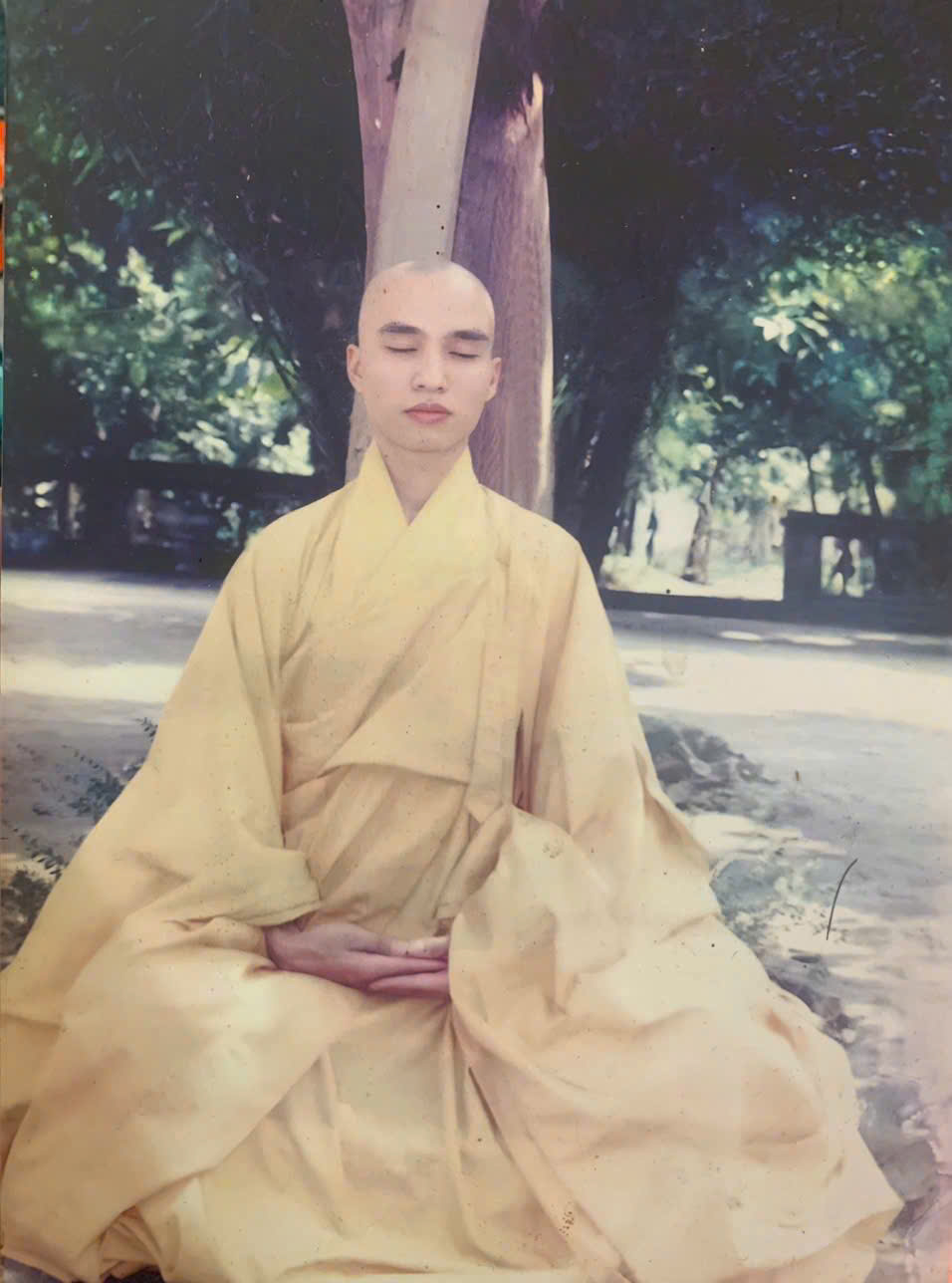 Master Thich Dao Thinh at the young age