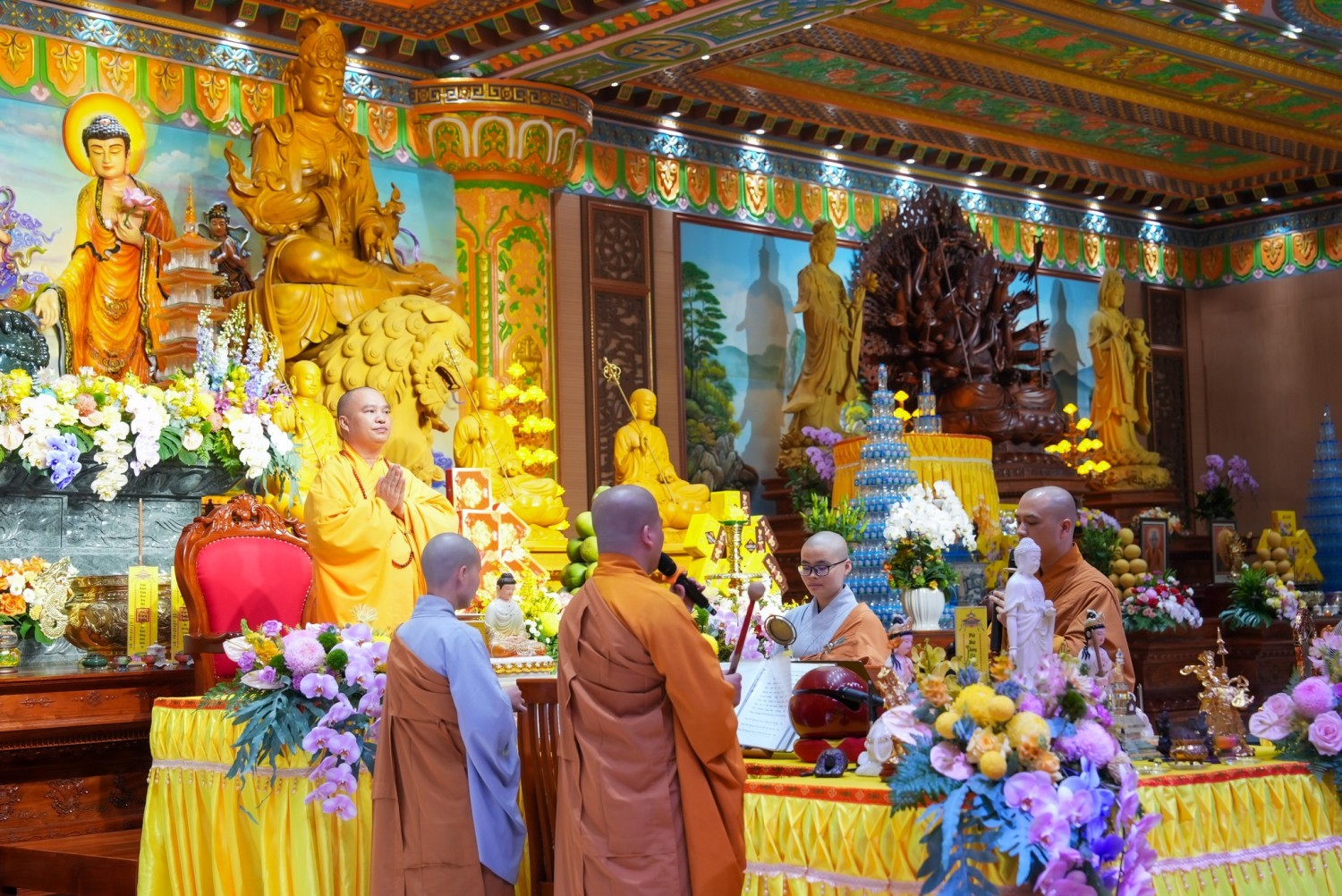 Pháp Hội Trung Phong Tam Thời Hệ Niệm Pháp Hội Ngày 3 3344695224991460848 n