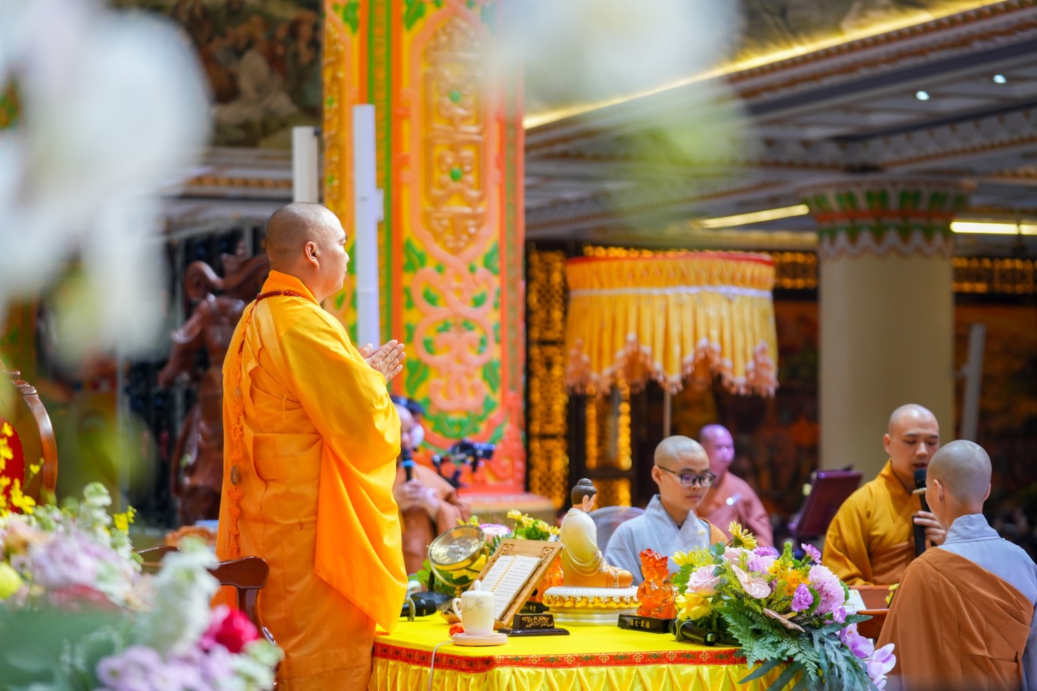 Pháp Hội Trung Phong Tam Thời Hệ Niệm Pháp Hội Ngày 3 6635109077884996416 n