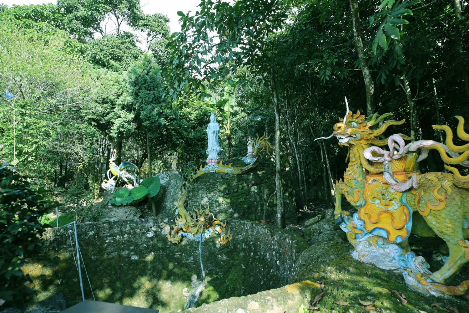 The fairy well lies the Avalokitesvara Stream