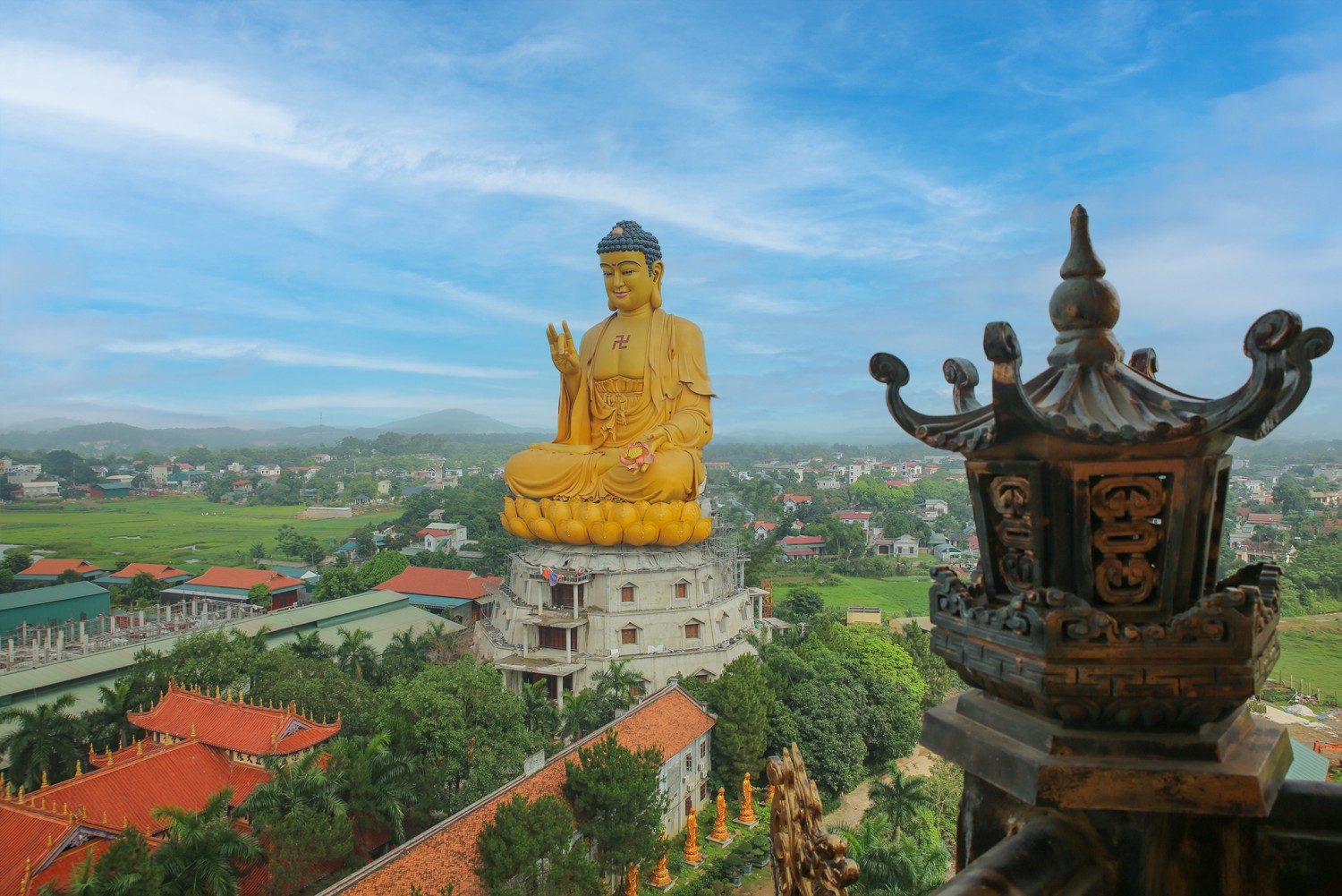 Đại tượng Phật A DI Đà - Chùa Khai Nguyên