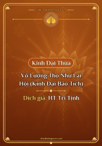 Vô Lượng Thọ Như Lai Hội (Kinh Đại Bảo Tích -  HT Trí Tịnh dịch)