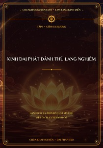 Kinh Đại Phật Đảnh Thủ Lăng Nghiêm - Tập 1