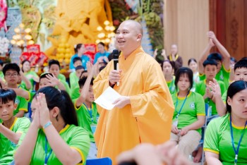 NGÀY TU HỌC THỨ HAI KHÓA TU MÙA HÈ THẮP SÁNG NIỀM TIN LẦN THỨ X