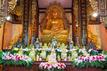 TRANG NGHIÊM ĐẠI LỄ VU LAN BÁO HIẾU TẠI CHÙA TẢN VIÊN – LẮNG ĐỌNG ÂN TÌNH, THẮM SÂU CHỮ HIẾU