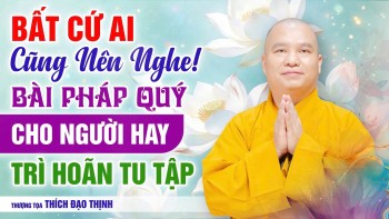 A Precious Dharma Talk for Those Who Often Delay Their Practice, A Must-Listen for Everyone! | Ve...