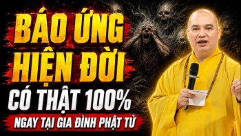 BÁO ỨNG HIỆN ĐỜI Có Thật 100% Ngay Tại Gia Đình Phật Tử (rất đáng sợ) - TT. Thích Đạo Thịnh