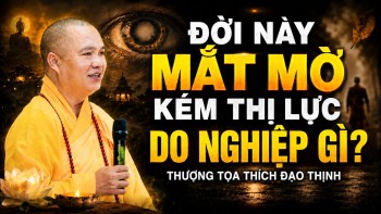 ĐỜI NÀY MẮT MỜ KÉM THỊ LỰC LÀ DO NGHIỆP GÌ ? (  NÊN NGHE NGAY ) |  Thầy Thích Đạo Thịnh