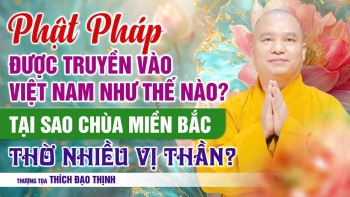 How was Buddhism introduced to Vietnam? Why do Northern pagodas worship many deities? | Thich Dao...
