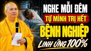 Mỗi Đêm Nghe Thầy Giảng Biết Cách Tự Mình Trị Hết Bệnh Nghiệp (linh ứng 100%) - TT. Thích Đạo Thịnh
