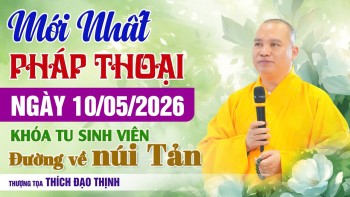 Mới nhất! Ngày 10/05/2026 Vấn Đáp Phật Pháp Khóa Tu Sinh Viên | Thầy Thích Đạo Thịnh