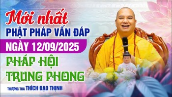 Mới Nhất Phật Pháp Vấn Đáp Ngày 12/09/2025 | Thầy Thích Đạo Thịnh