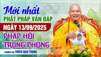 Mới Nhất Phật Pháp Vấn Đáp Ngày 13/09/2025 | Thượng Tọa Thích Đạo Thịnh