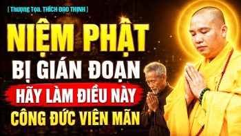 NIỆM PHẬT BỊ GIÁN ĐOẠN HÃY LÀM ĐIỀU NÀY CÔNG ĐỨC VIÊN MÃN | Thầy Thích Đạo Thịnh