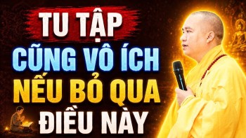 PHẬT TỬ TU TẬP CŨNG VÔ ÍCH NẾU BỎ QUA ĐIỀU NÀY ( RẤT QUAN TRỌNG ) | Thầy Thích Đạo Thịnh