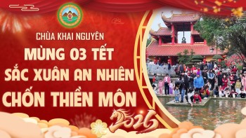 Third Day of the Lunar New Year (Year of the Horse) - Serene Springtime in a Zen Monastery