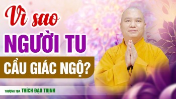 Vì sao người tu cầu giác ngộ ? | Thầy Thích Đạo Thịnh
