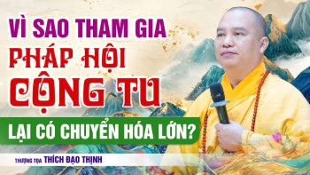 Vì Sao Tham Gia Pháp Hội Cộng Tu Lại Có Chuyển Hóa Lớn? | Thầy Thích Đạo Thịnh