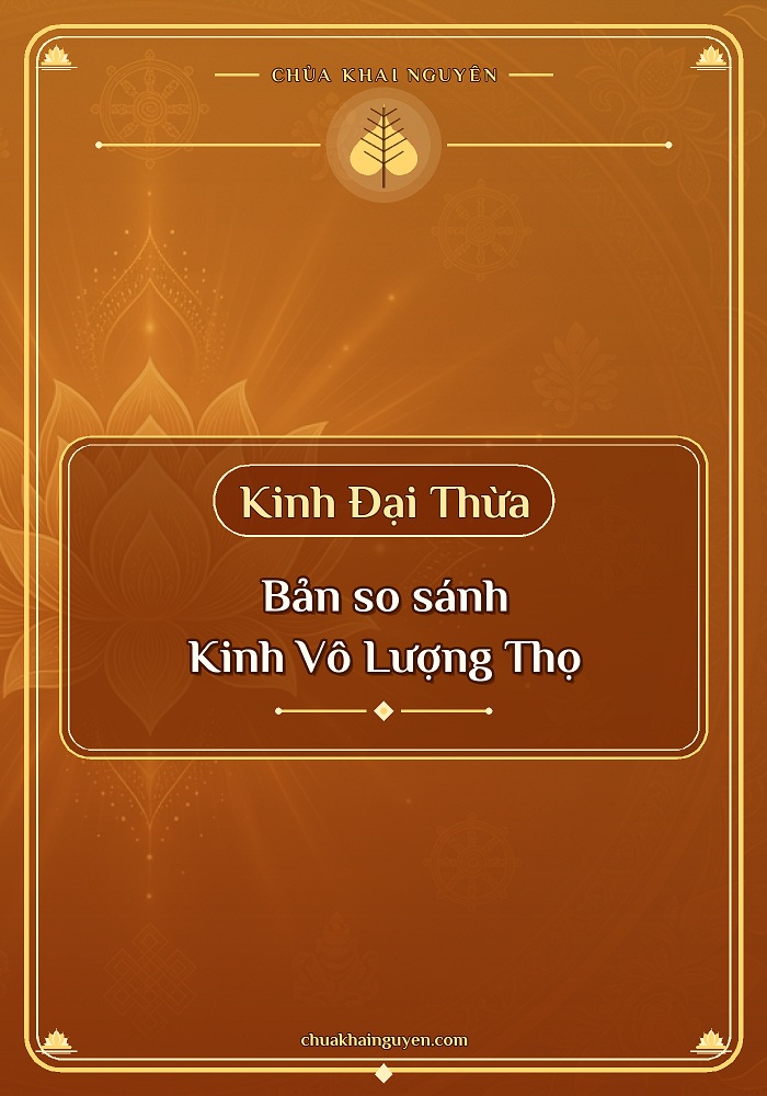 Bản so sánh Kinh Vô Lượng Thọ