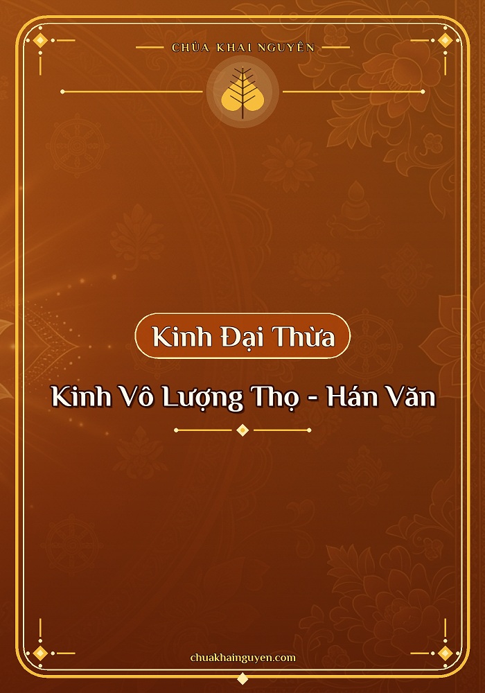 Kinh Vô Lượng Thọ -  Hán Văn