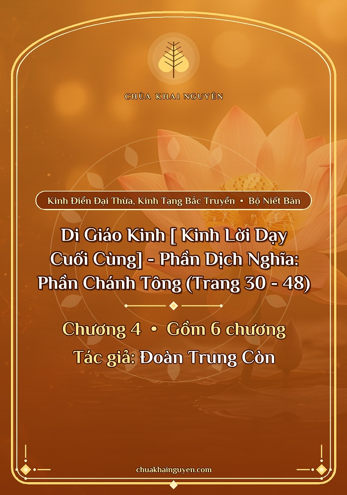 Phần Dịch Nghĩa: Phần Chánh Tông (Trang 30 - 48)