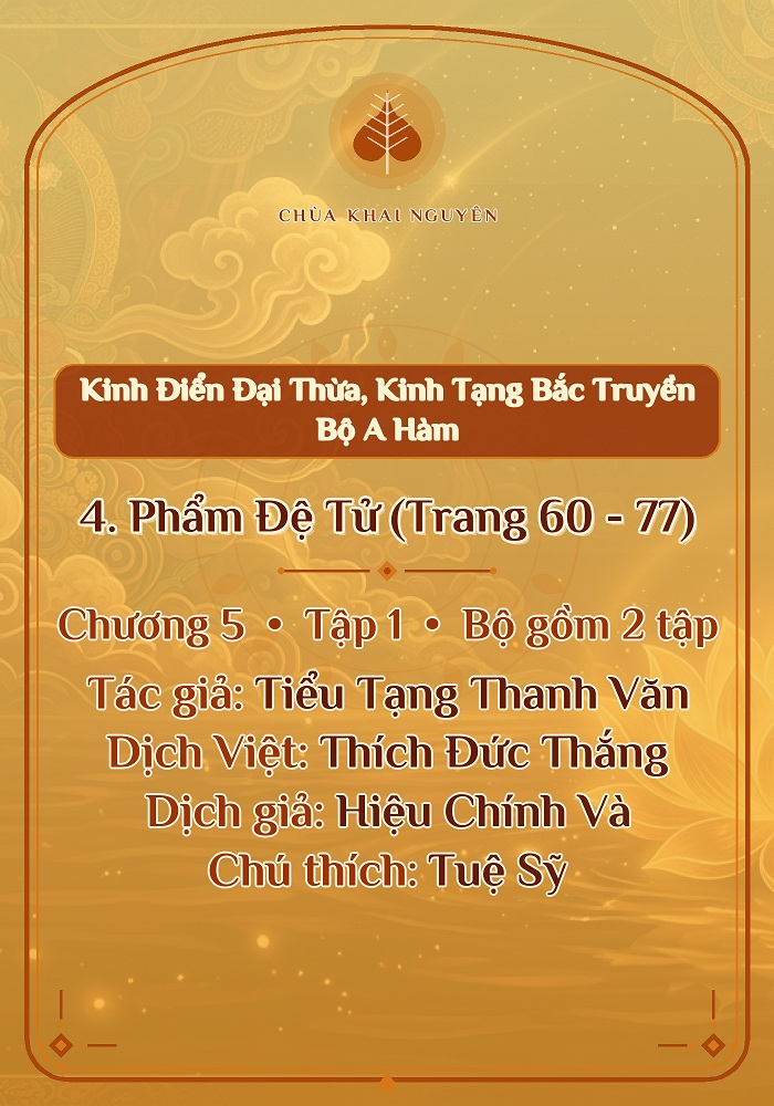 4. Phẩm Đệ Tử (Trang 60 - 77)