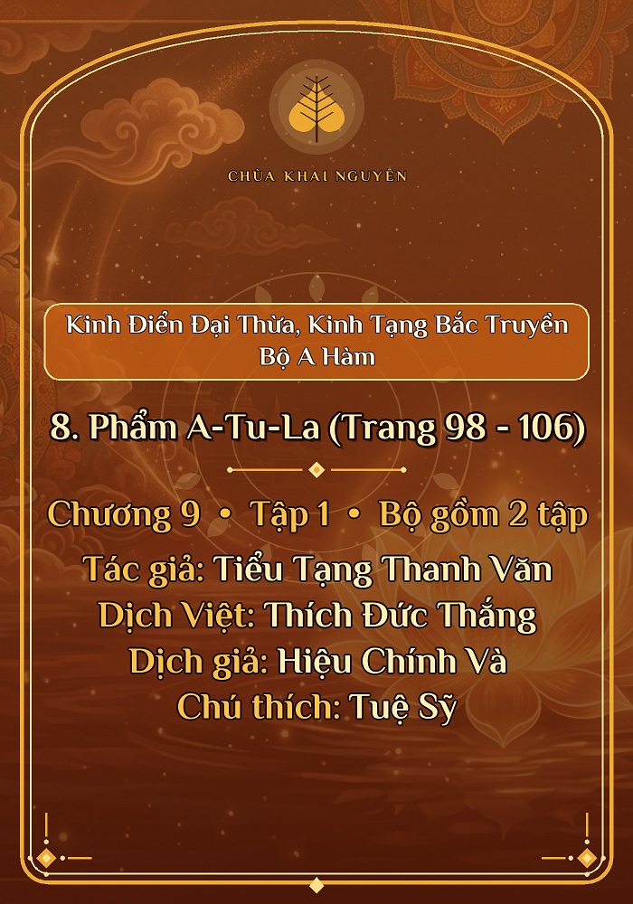 8. Phẩm A-Tu-La (Trang 98 - 106)
