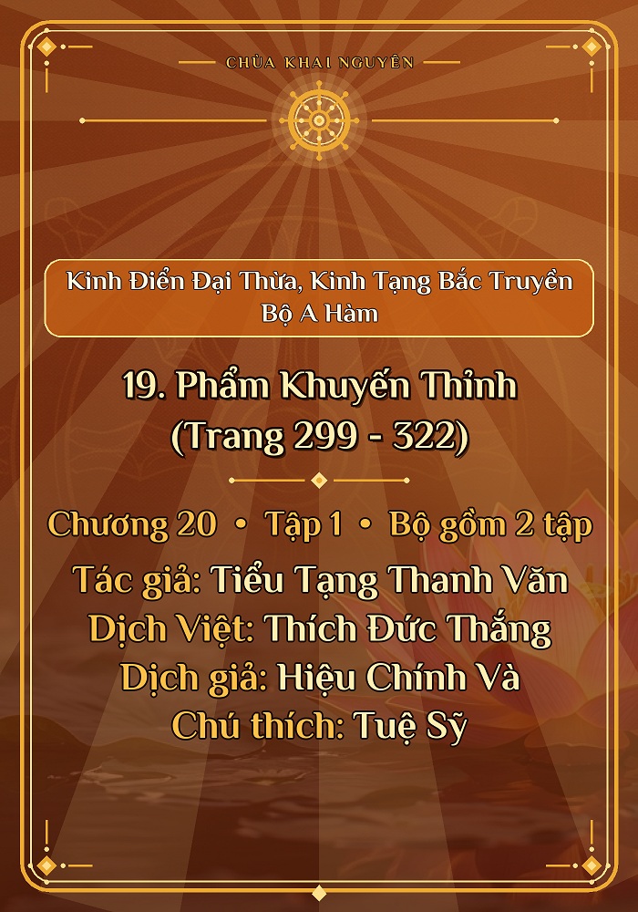 19. Phẩm Khuyến Thỉnh (Trang 299 - 322)