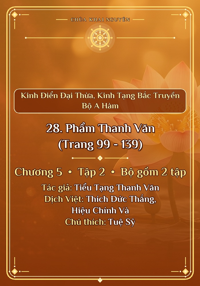 28. Phẩm Thanh Văn (Trang 99 - 139)