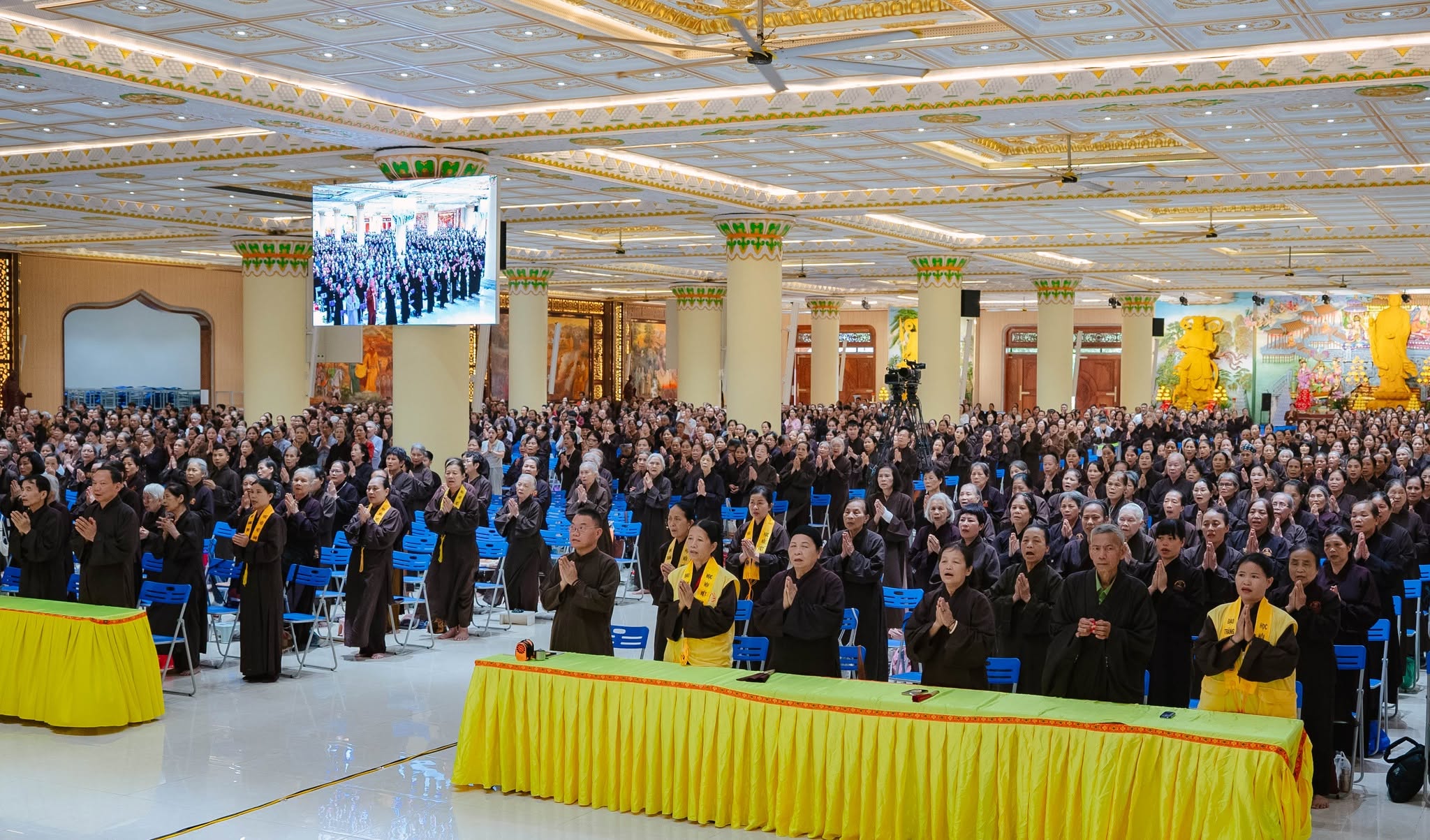 Hoàn mãn Pháp hội Địa Tạng tháng 4 Âm lịch tại chùa Khai Nguyên