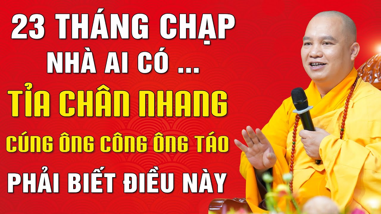 23 THÁNG CHẠP - Nhà ai có TỈA CHÂN NHANG và cúng ÔNG CÔNG ÔNG TÁO thì phải biết điều này !