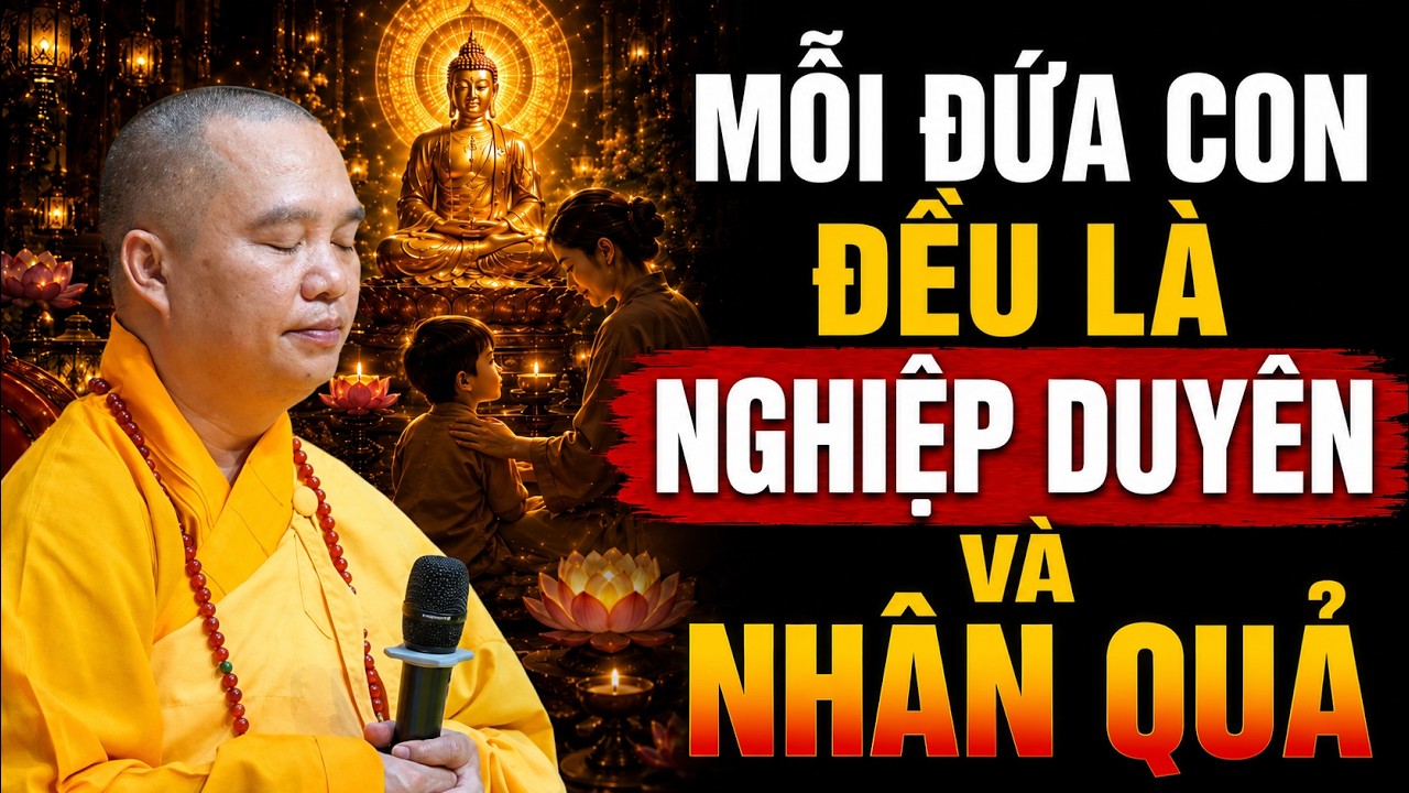 Cha Mẹ Nhất Định Phải Nghe Mỗi Đứa Con Đến Với Bạn Đều Là Nghiệp Duyên Từ Nhiều Đời ( NÊN NGHE NGAY)