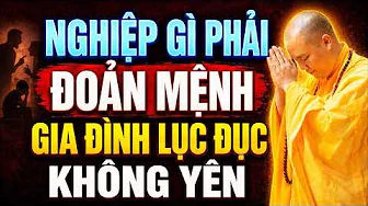 NGHIỆP GÌ PHẢI ĐOẢN MỆNH CHẾT TRẺ, GIA ĐÌNH LỤC ĐỤC KHÔNG YÊN, CÁCH HÓA GIẢI CỰC HAY | TT. Đạo Thịnh