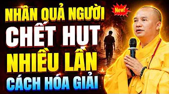 NHÂN QUẢ NGƯỜI CHẾT HỤT NHIỀU LẦN - THẦY CHỈ CÁCH HÓA GIẢI | Thầy Thích Đạo Thịnh