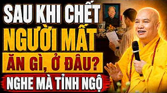 Sau Khi Chết, Người Đã Mất Ở Đâu? Ăn Gì? Có Về Nhà Được Không? – Thầy Thích Đạo Thịnh