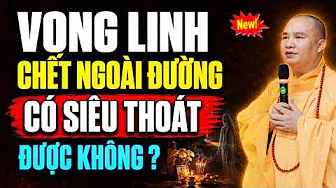 VONG LINH CHẾT Ở NGOÀI ĐƯỜNG CÓ SIÊU THOÁT ĐƯỢC KHÔNG ? ( AI CŨNG THẮC MẮC ) | Thầy Thích Đạo Thịnh