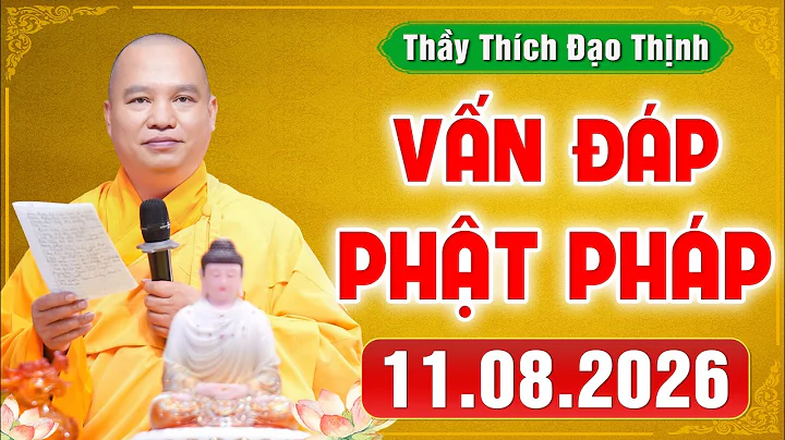 [11.08.2026] VẤN ĐÁP PHẬT PHÁP | Giải Đáp Đời Sống Tâm Linh Ai Cũng Gặp | Thầy Thích Đạo Thịnh