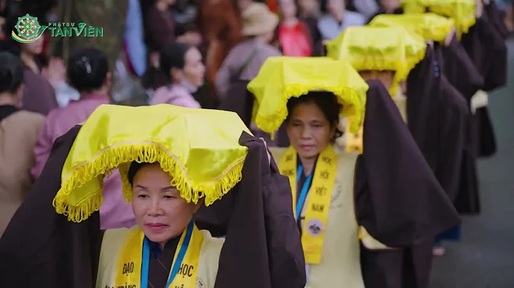 KHAI NGUYEN PAGODA: SOLEMN DAY OF THE FIRST DAY OF THE TRUNG PHONG FILIAL PIETY ASSEMBLY DURING T...
