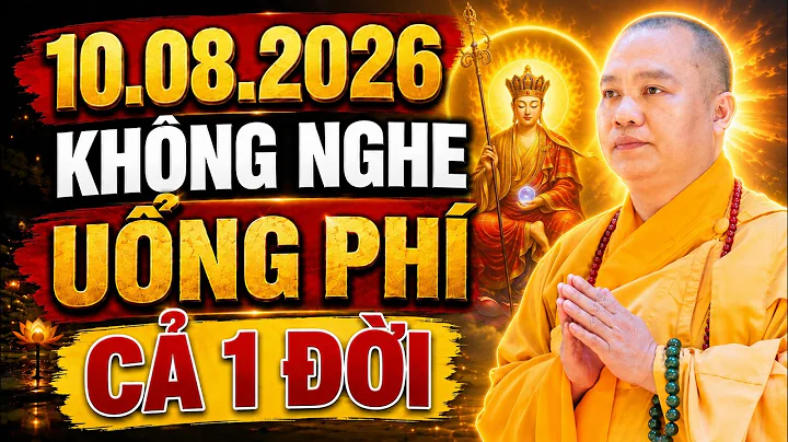 KHÔNG NGHE UỔNG PHÍ 1 ĐỜI – Bài Giảng Quá Hay Ai Cũng Nên Nghe | TT. Thích Đạo Thịnh