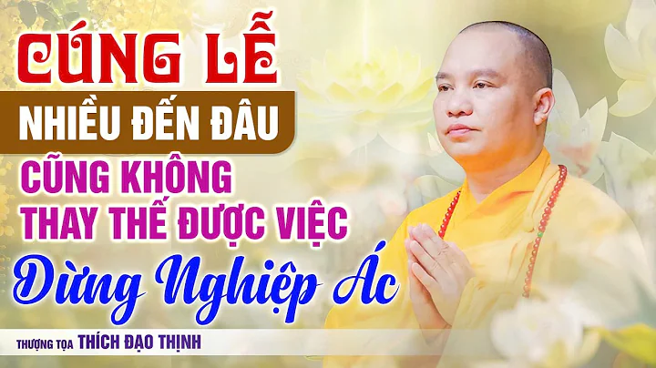 No Amount of Offerings Can Replace Ceasing Evil Karma #offerings #ancestors #chuakhainguyen