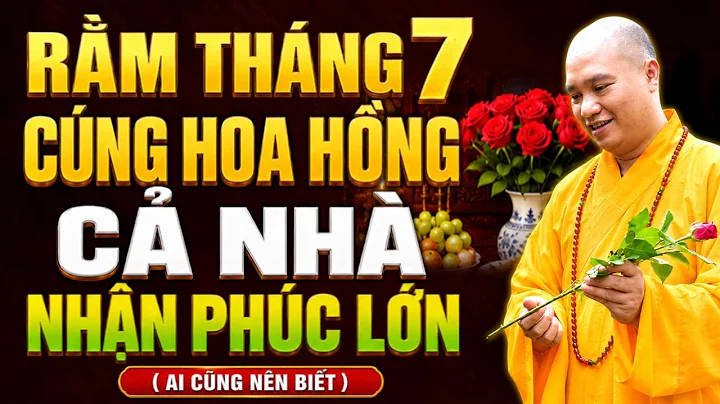 RẰM THÁNG 7, CÚNG HOA HỒNG TRÊN BÀN THỜ GIA TIÊN, CẢ NHÀ NHẬN PHÚC CỰC LỚN ( ÍT AI BIẾT )
