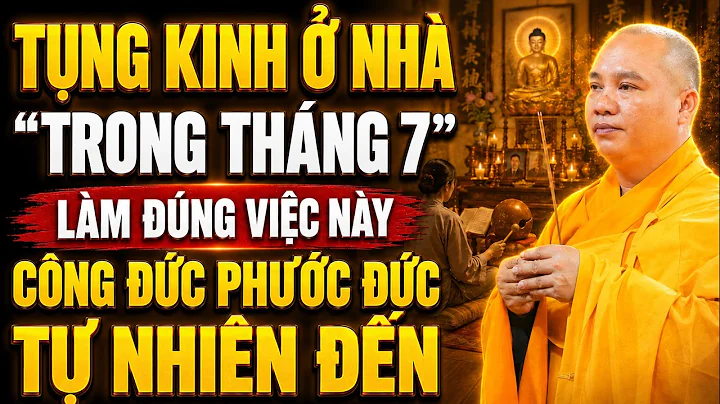Thầy Dặn TỤNG KINH Ở NHÀ 