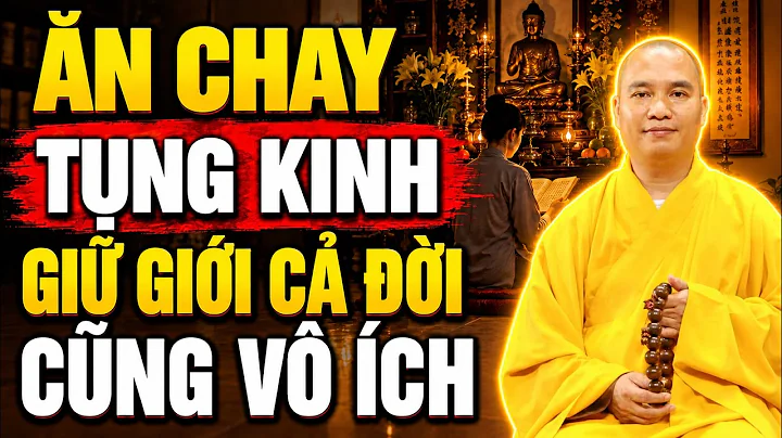 Ăn Chay Tụng Kinh Giữ Giới Cả Đời Cũng Có Thể Vô Ích Nếu Không Biết Điều Này - TT. Thích Đạo Thịnh