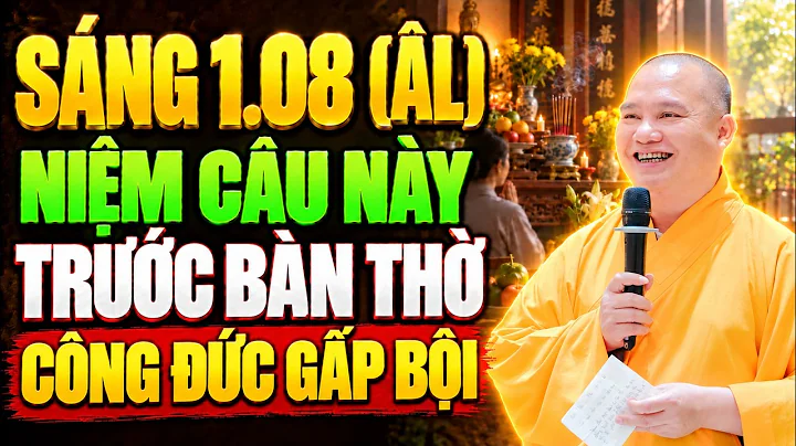 Thầy Dặn Sáng 1.08(ÂL) Dù Bận Cỡ Nào Đứng Trước Bàn Thờ Nhớ Niệm Câu Này Công Đức Tăng Gấp Bội...