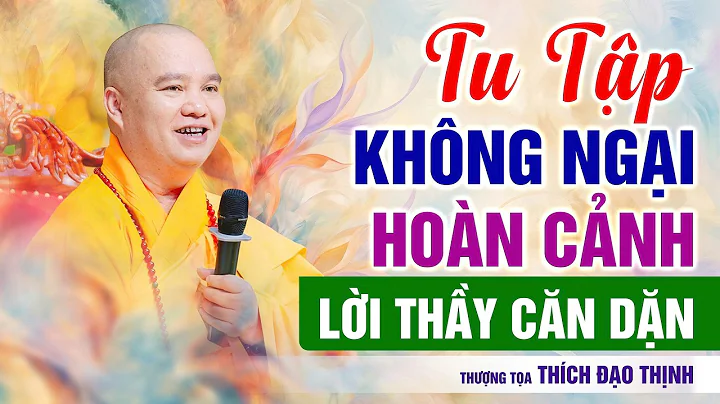 Tu Tập Không Ngại Hoàn Cảnh: Lời Thầy Căn Dặn | Thầy Thích Đạo Thịnh