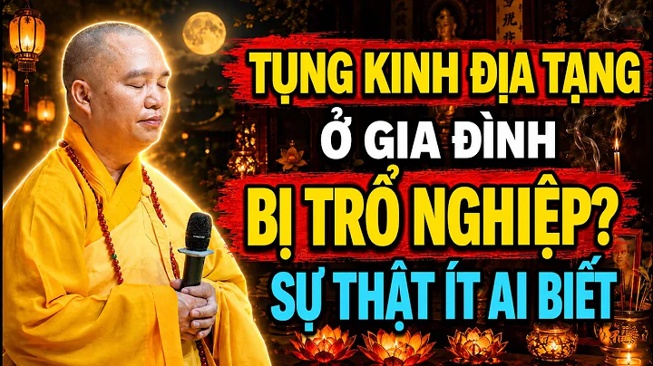TỤNG KINH ĐỊA TẠNG Ở GIA ĐÌNH BỊ TRỔ NGHIỆP VÀ SỰ THẬT ÍT AI BIẾT | Thầy Thích Đạo Thịnh