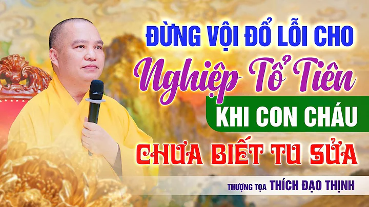 Đừng Vội Đổ Lỗi Cho Nghiệp Tổ Tiên Khi Con Cháu Chưa Biết Tu Sửa |Thầy Thích Đạo Thịnh