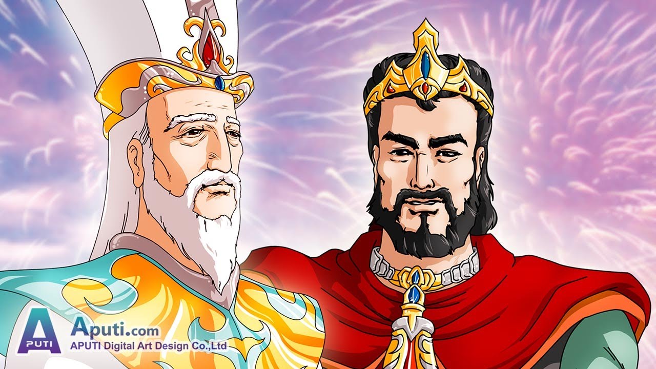 【4K重製】,兩個國王,Aputi.com,佛典動畫,Kshitigarbha Bodhisattva,The story of Two kings